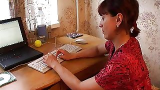 Big Titted Hairy Milf Keeps Her Boys..